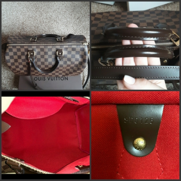 ❤TRADED❤ Louis Vuitton DE Speedy 35 - Picture 10 of 16